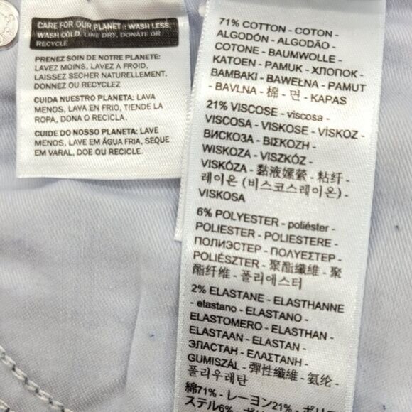 Levi's 312 Jeans Women's 32 SHORT Blue Mid Rise Shaping Slim Stretch Denim NEW - Picture 11 of 14